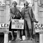 1989, Weimar, Demo