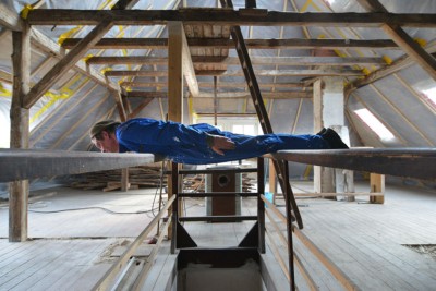 Attic planking / photo: Andrea Dietrich